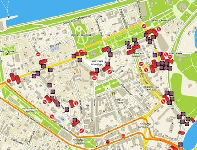 Ограничения на остановку, стоянку и движение коснутся центра города в связи с крестным ходом; меры действуют 3–4 ноября.