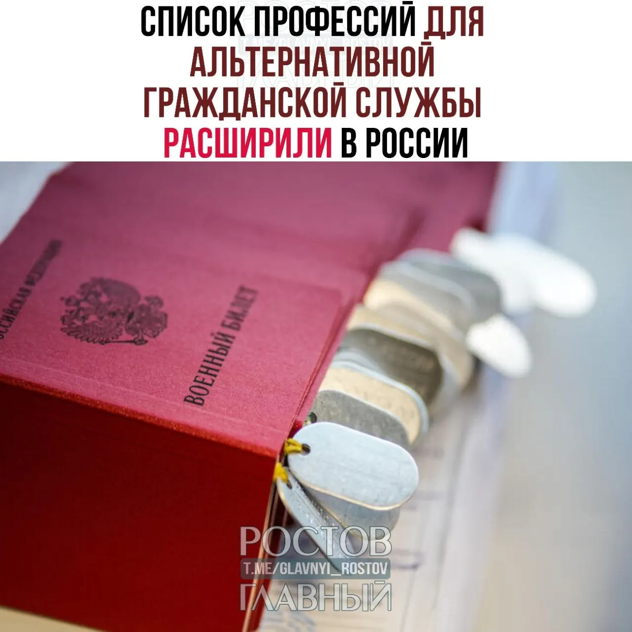 Перечень направлений для прохождения альтернативной гражданской службы увеличили с 271 до 363: в список вошли врачи, ремонтники, ремесленники и другие специалисты.