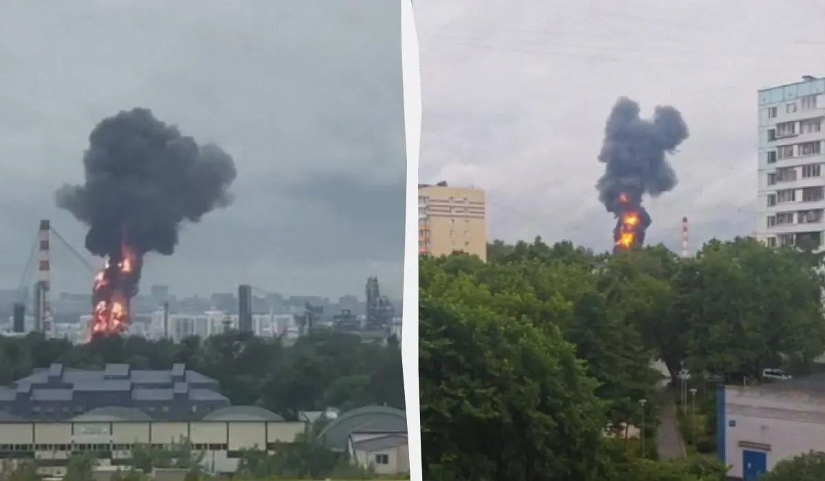 В результате утренней атаки в Москве в районе Капотни загорелся нефтеперерабатывающий завод. По словам мэра, система ПВО Минобороны сбила 25 беспилотников, экстренные службы работают на местах падения обломков. Эксперты предупреждают о серьёзных последствиях для топливного рынка после серии ударов по НПЗ.