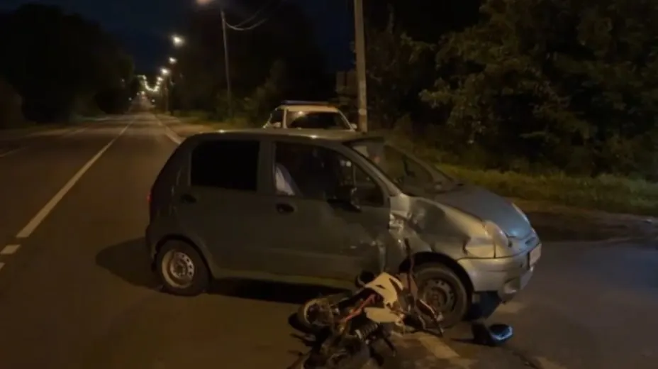ДТП&nbsp;с&nbsp;участием 16‑летнего на&nbsp;питбайке под&nbsp;Ярославлем