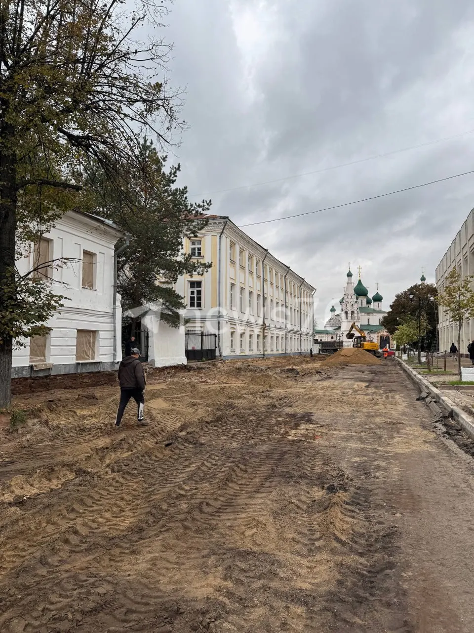 В Ярославле стартовал этап создания пешеходной зоны на главной улице — от Андропова до Советской площади.
