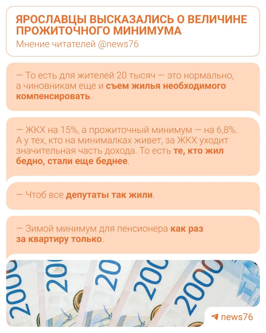 Новый прожиточный минимум на 2027 год вырос на 6,8%: душа населения — 20 227 ₽, трудоспособное население — 22 047 ₽, пенсионеры — 17 395 ₽, дети — 19 620 ₽.